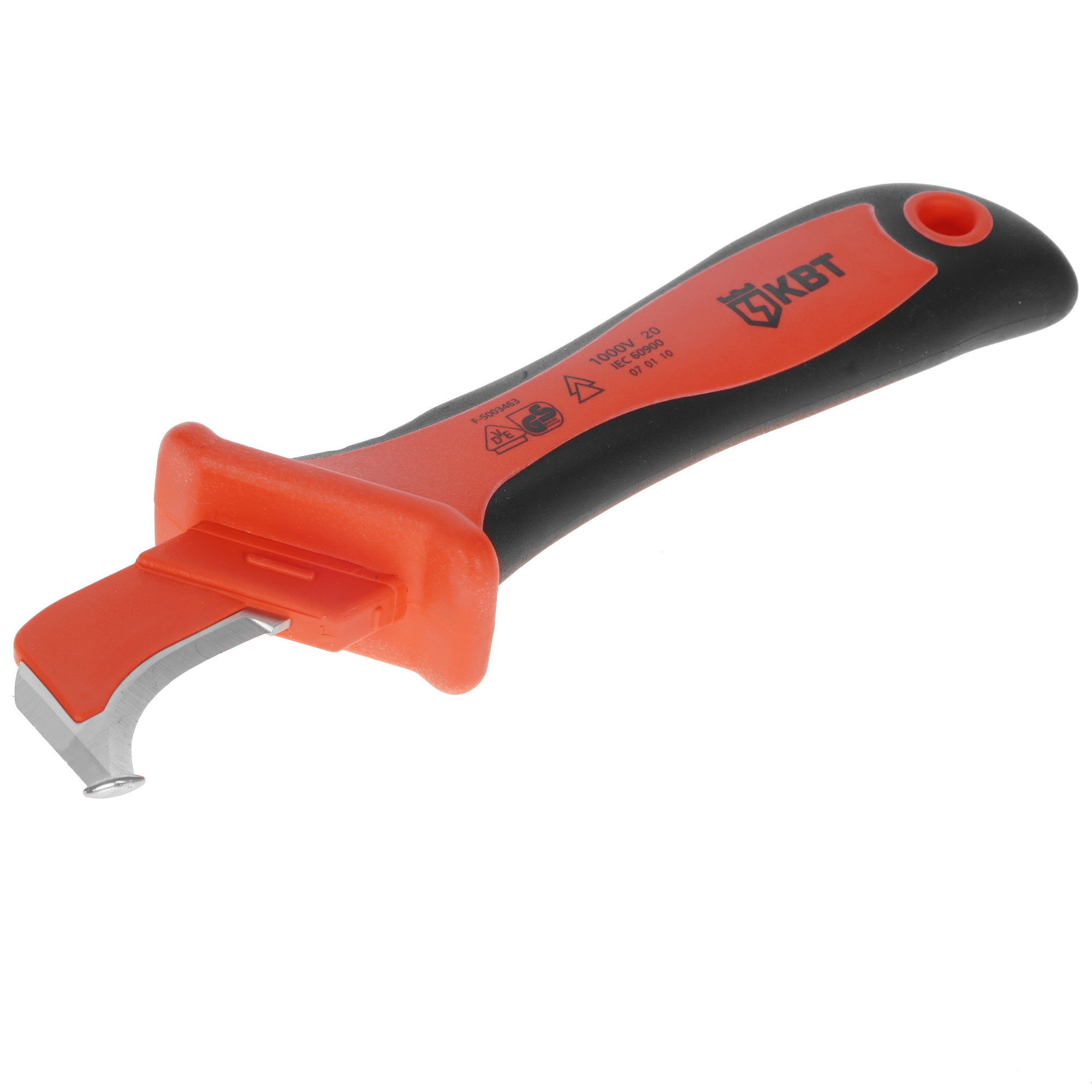 Нож монтерский фиксированный КВТ НМИ-01А 4832191 STDN-0136547 - Вид №2