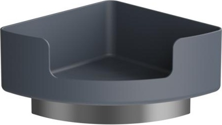 802.03B220 Угловая полка с настенным кронштейном HEWI Edition matt | Polyamid 