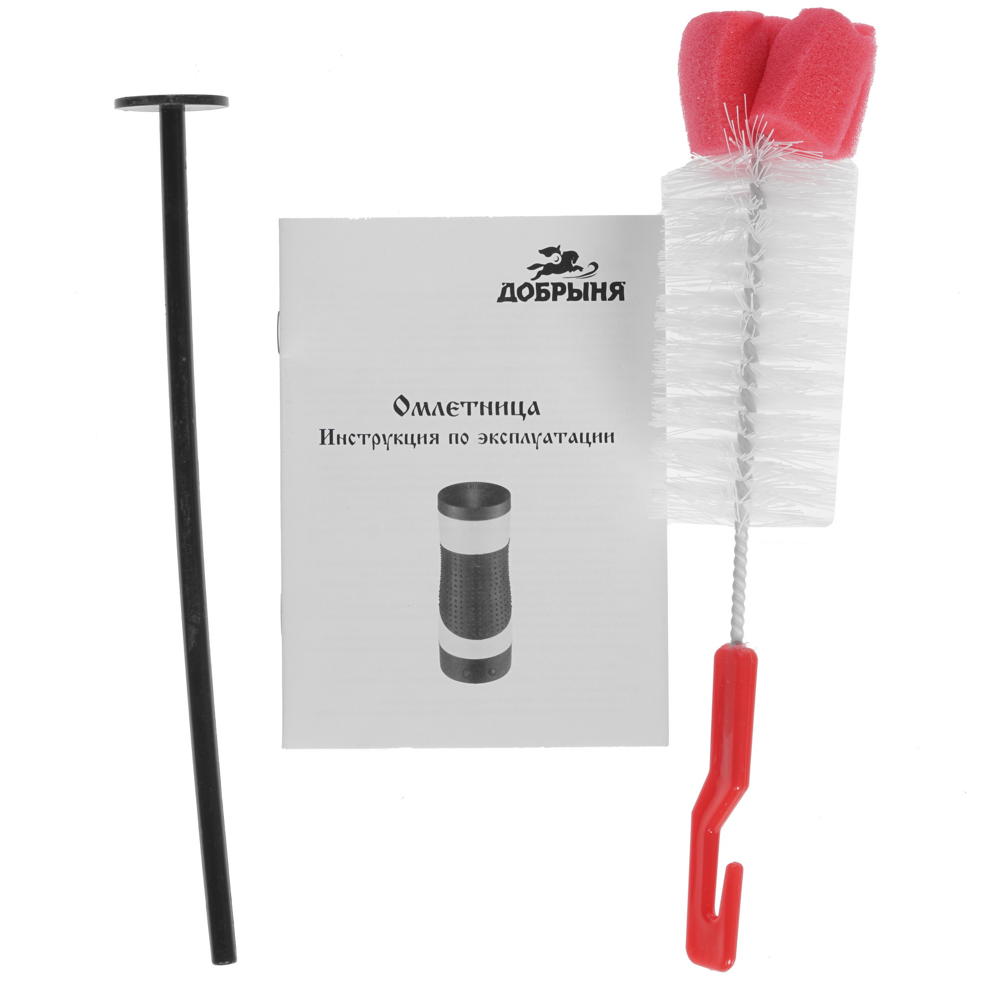 8128617 Омлетница Добрыня DO-2401 черный STDN-0003448 - Вид №6