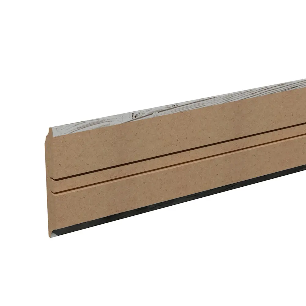 Плинтус напольный КП-204-80 МДФ 16 мм 2.05 м цвет северная сосна КРОНОПРОФИЛЬ STLM-2087589 - Вид №1