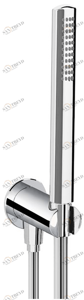 Fir Italia Настенный латунный ручной душ с подставкой Synergy open 93 9304817