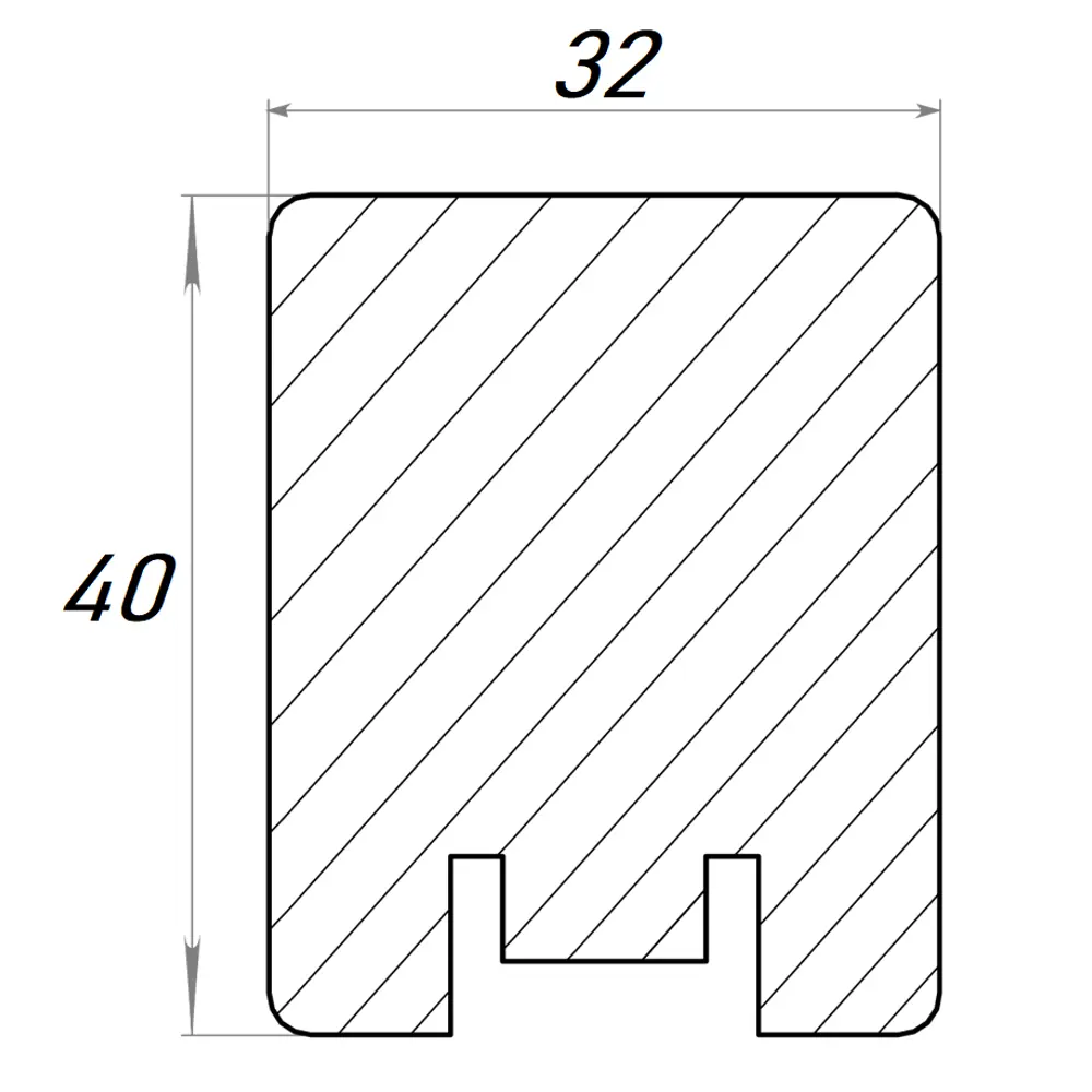 PORTIKA Декоративная рейка МДФ европейский дуб серый для современного интерьера 85314202 STLM-1529951 - Вид №3