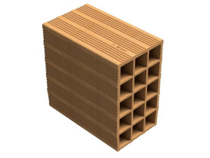 Перфорированный кирпич для перегородок и заливки