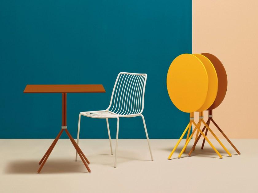 Штабелируемый металлический садовый стул Nolita 3651 Santreyd - Вид №9