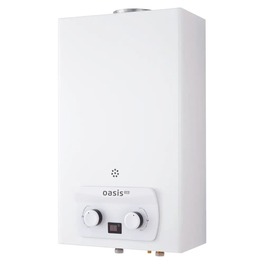 Проточный газовый водонагреватель Oasis Pro P-10 20 кВт 10 л/мин белая STLM-2019214