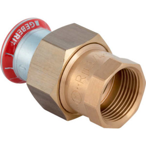 25302 Разъемное соединение Geberit Mapress из углеродистой стали, с внутренней резьбой Geberit