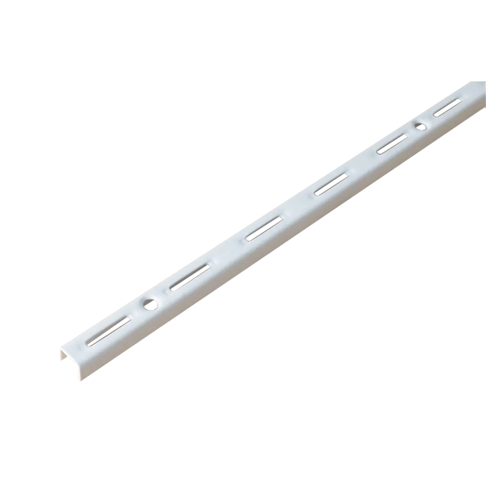 Направляющая однорядная Spaceo 100 см цвет белый STLM-2006544