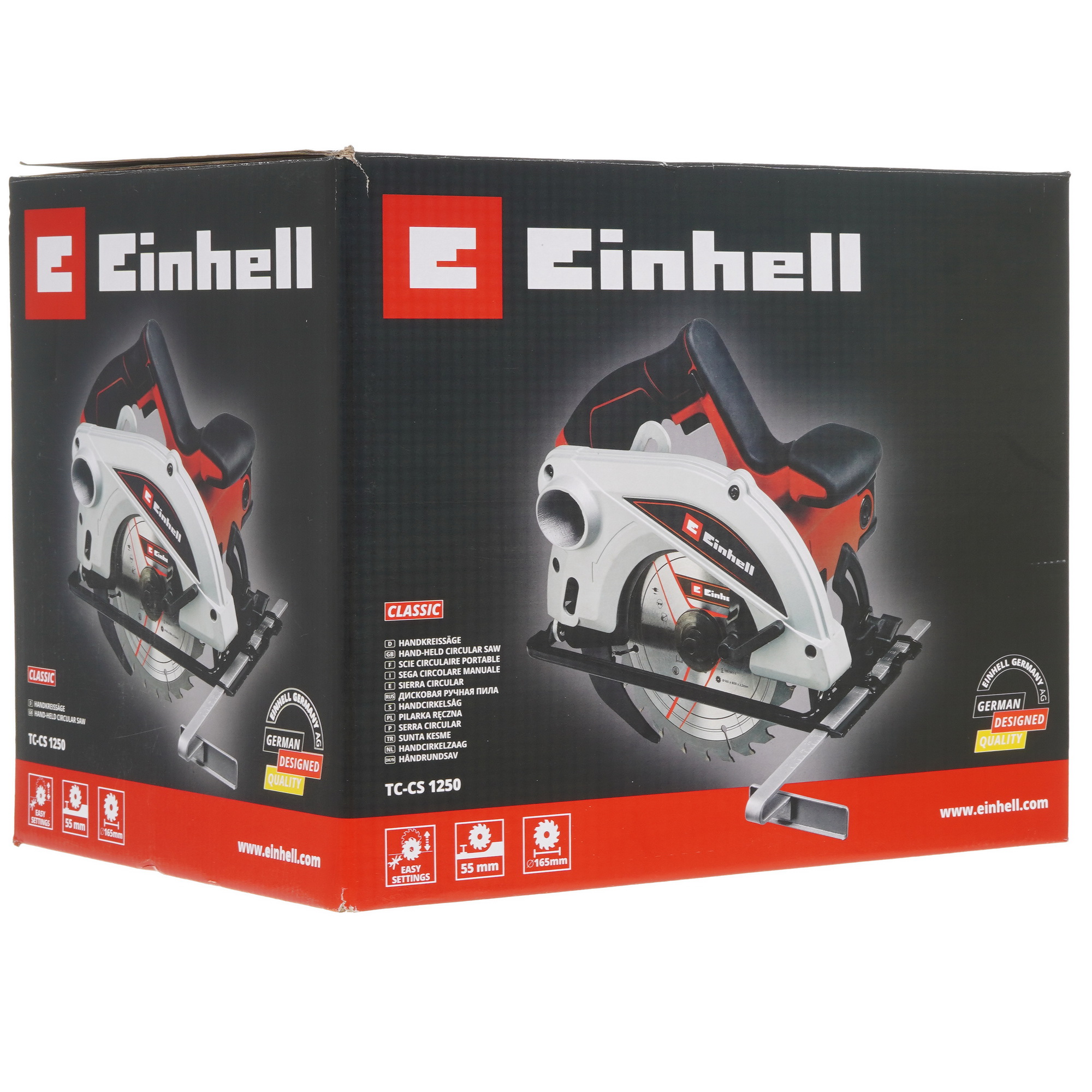 Пила дисковая Einhell TC-CS 1250 5341316 STDN-0074703 - Вид №8