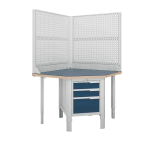 Верстак (угловой) CTR U532.S3.1-2R