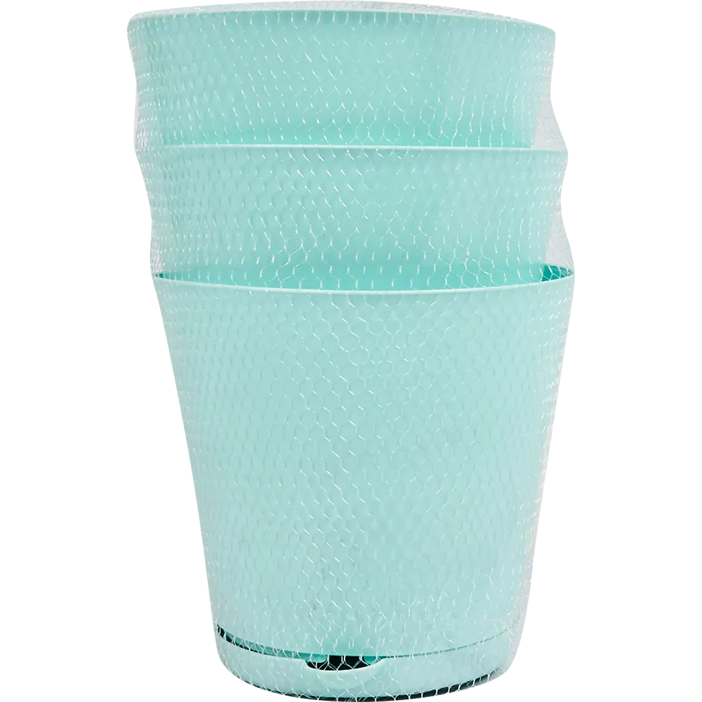 Горшок цветочный Ingreen Easy Grow ø16 h24 см v1.8 л пластик небесный 3 шт STLM-2110160 - Вид №3