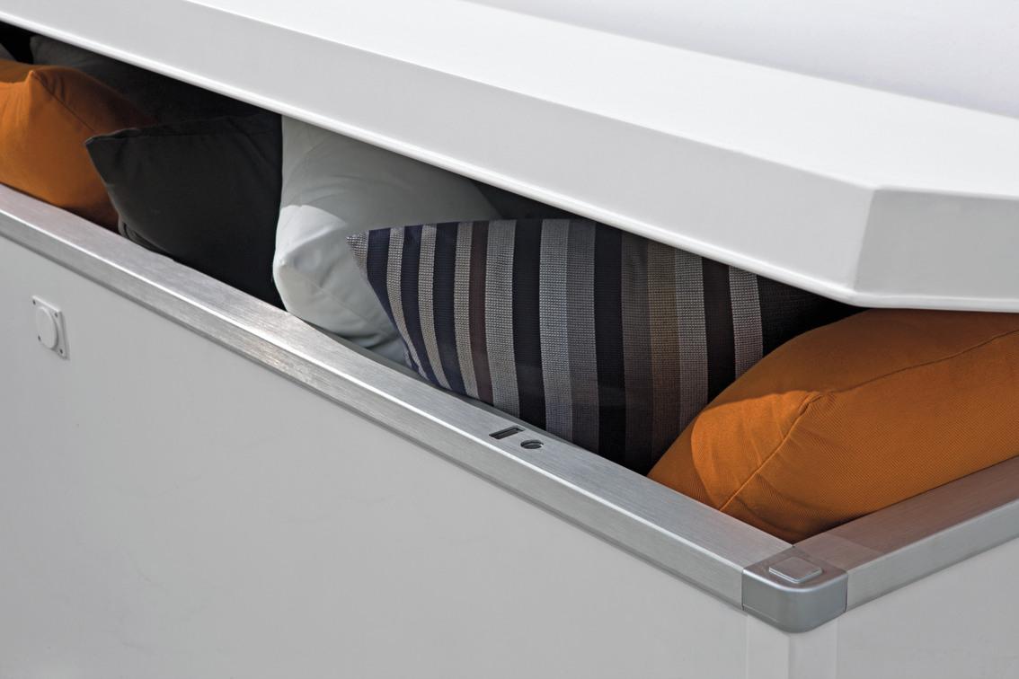 MNST1294 Ящик для подушек из осины маленький шнур 2мм черный Manutti CushionBoxes  - Вид №2