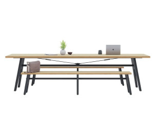 Прямоугольный ламинированный стол