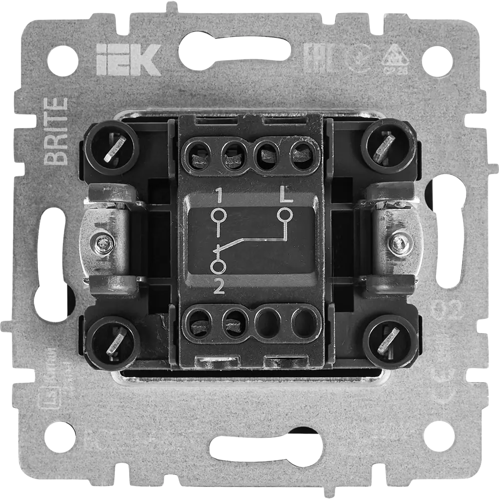 Проходной выключатель IEK Brite: стильное управление светом 87761718 STLM-1115012 - Вид №2
