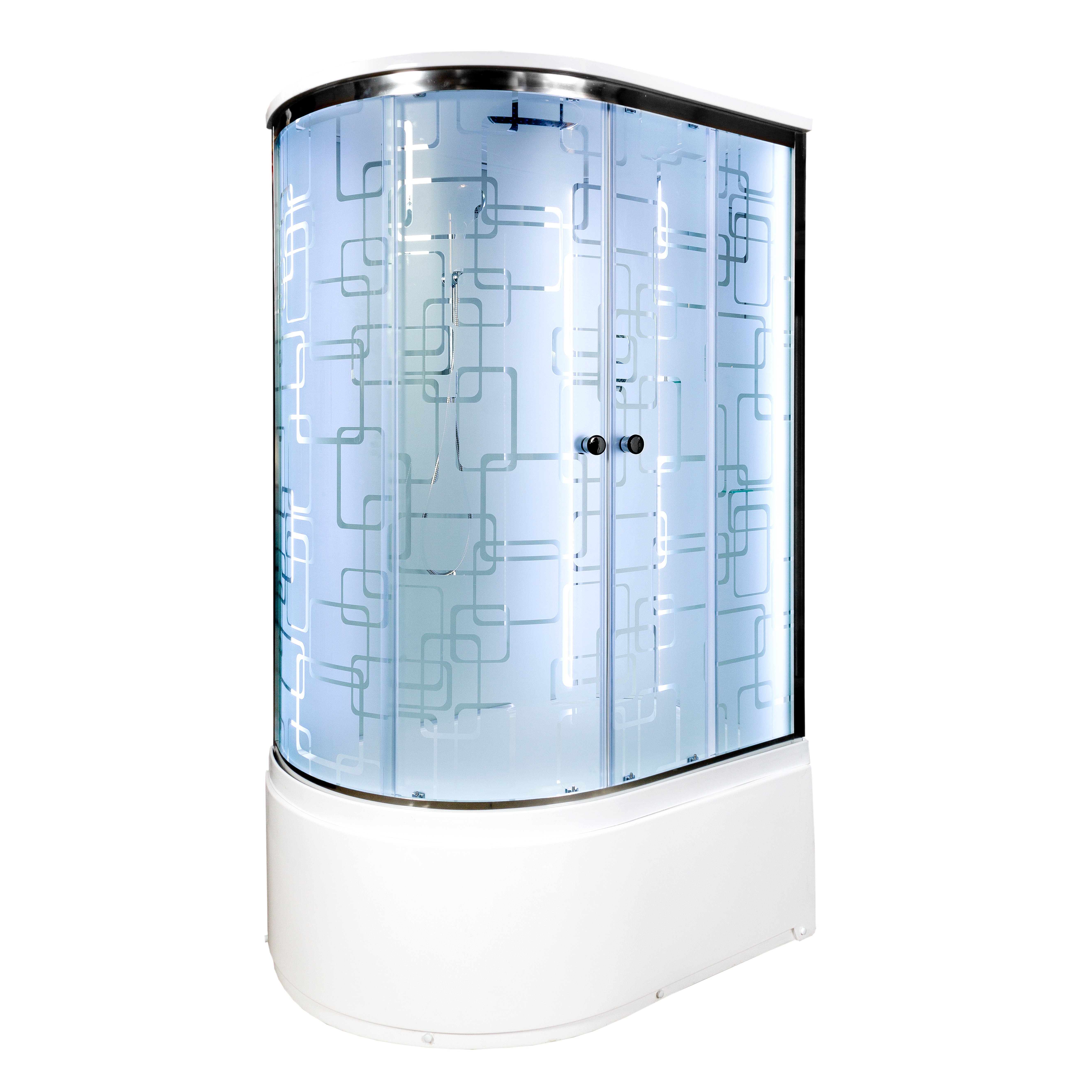 ЕМ2790 стандартная Душевая кабина DETO Серия ЕМ ЕМ4512 R LED - Вид №1