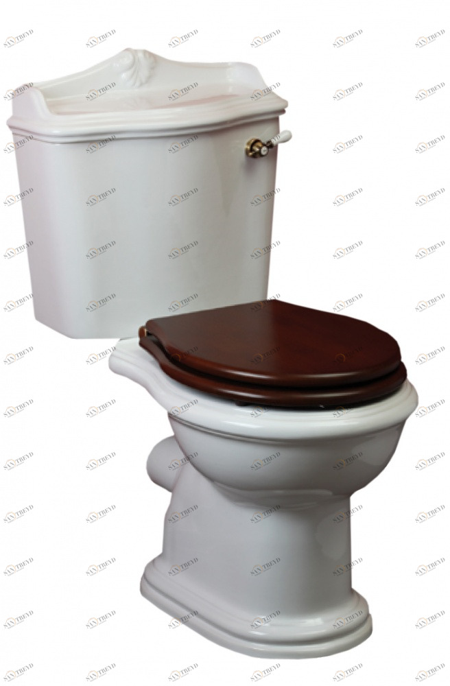 ML.IMP-25.301.BI/ML.IMP-25.308.BI/ML.OLV-29.012/ML.OLV-29.015/ML.RIC-29.040.BI.BR Компакт унитаз с бачком Белый Migliore  Италия 