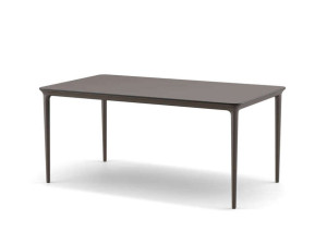 Прямоугольный садовый стол с верхней частью HPL