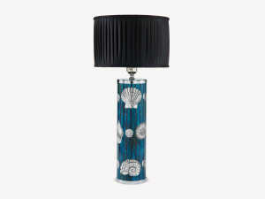 Металлическая настольная лампа