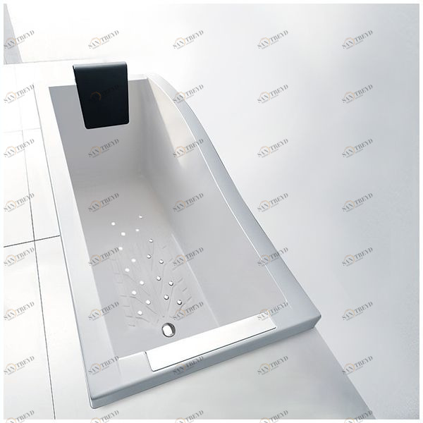 Ванна Gruppo treesse Spider V808C-SX белая с аэромассажем прямоугольная встроенная левая STAV808CSX