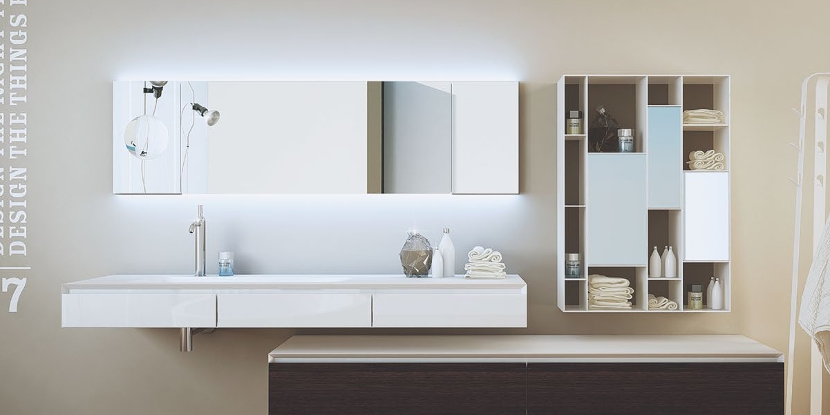 Moma Design Шкаф модульный подвесной 1200-4 Coverwall белый COVERWALL1200ABCD - Вид №1