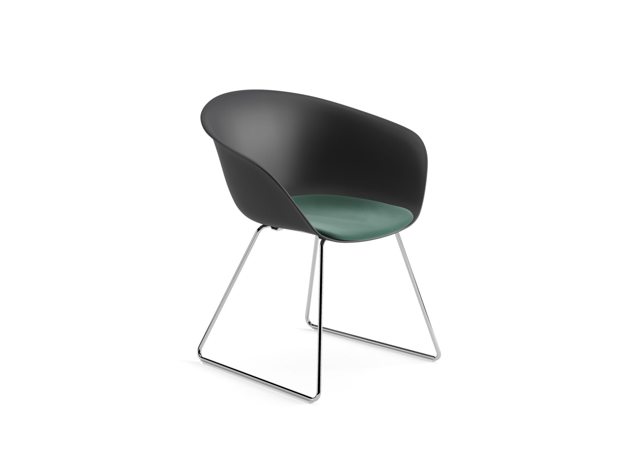 Стул из полипропилена со встроенной подушкой Arper Duna 02 ARCH-00129449 - Вид №6