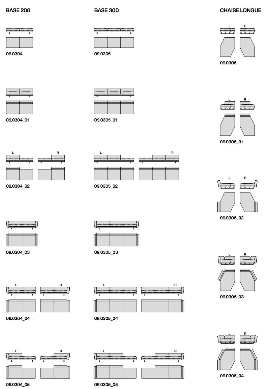 Тканевый диван с полуостровом Porada двадцать ARCH-00059661 - Вид №4