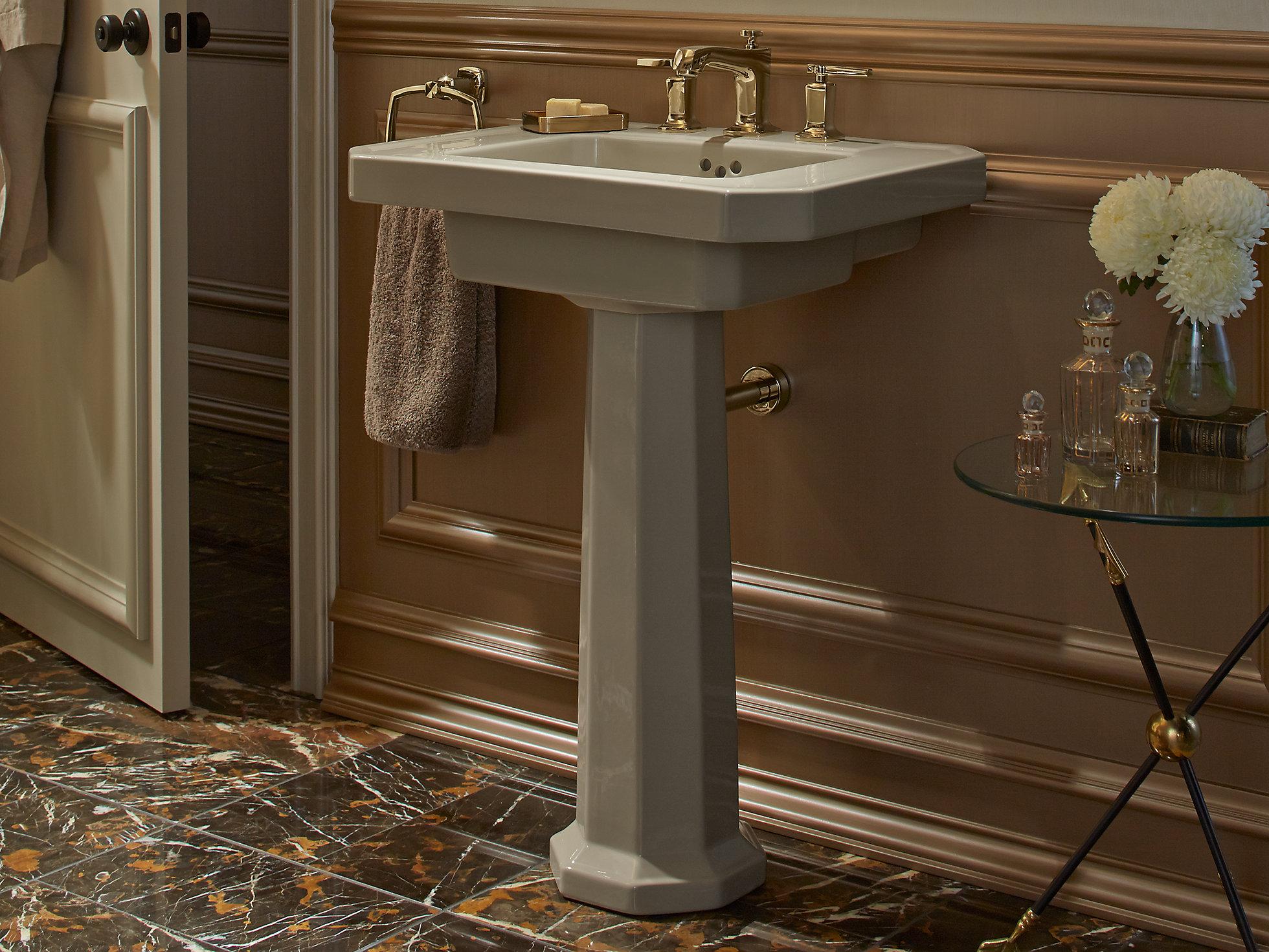 KOHLER Kathryn Пьедестал раковина с 8 шт. K-2322-8-95  - Вид №4