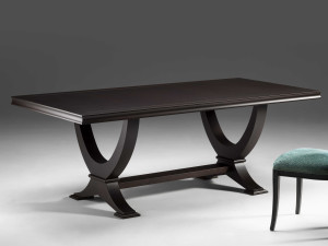 Прямоугольный стол для гостиной из венге