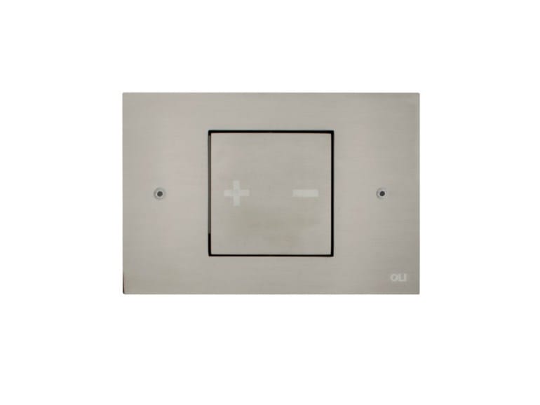 Панель управления унитазом из сатиновой стали OLI INO-X 01 ARCH-00057975