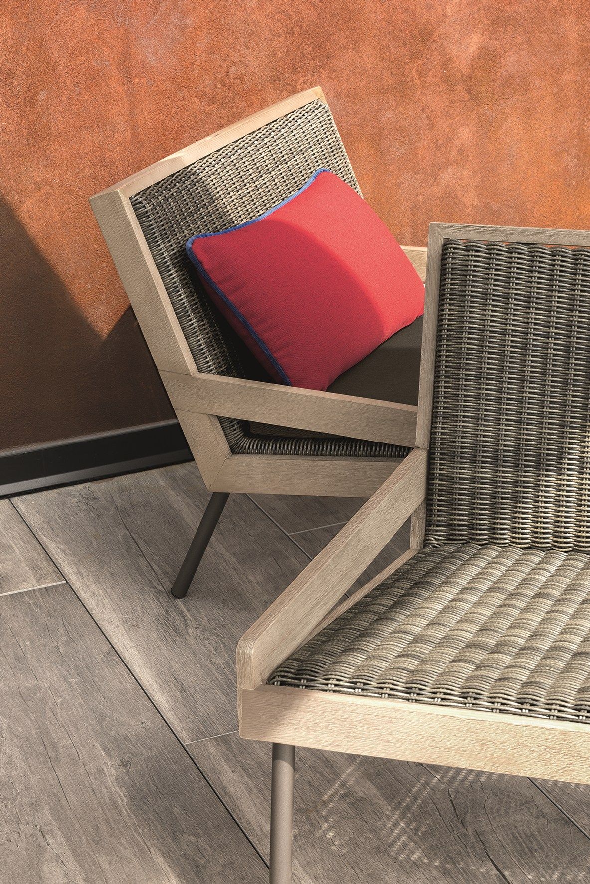 Ethimo EtWick ® садовое кресло с подлокотниками открытый ARCH-00004820 - Вид №1