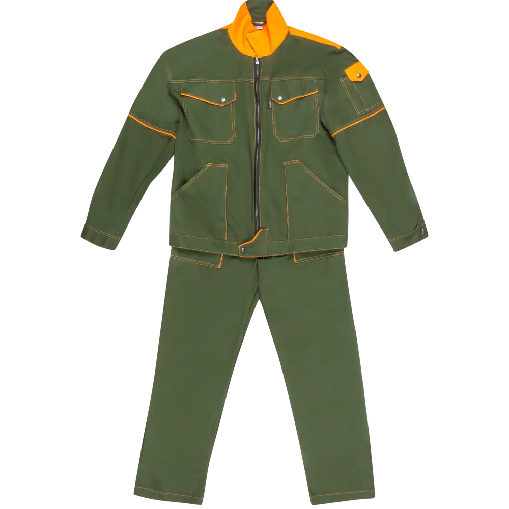 Костюм Бригада размер 48-50, цвет зелёный/оранжевый Santreyd STLM-2209260