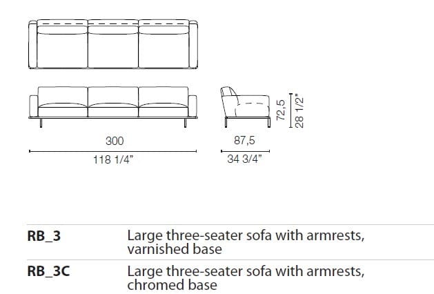 Съемный диван CAPPELLINI Cap Ferrat ARCH-00122632 - Вид №9