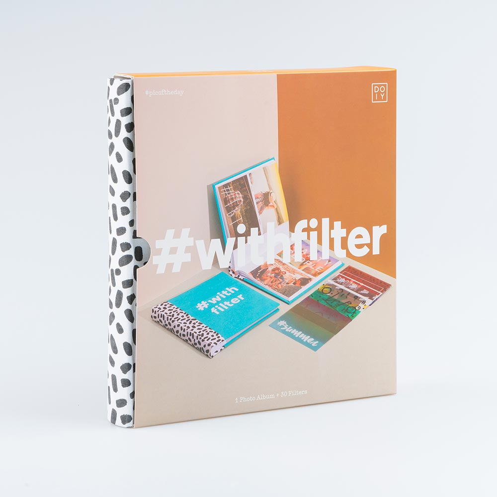 DYPHOTABL Фотоальбом с фильтрами голубой Doiy  - Вид №1