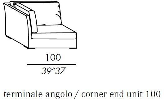Meridiani Модульный диван со съемным чехлом из ткани Queen sun-id-1513580 - Вид №3