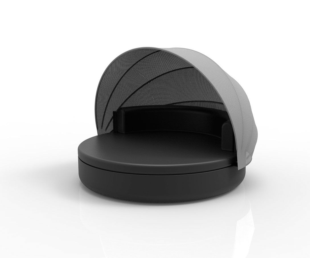 088228 Кровать Ulm c фиксированной спинкой и складным навесом Vondom Vela - Вид №6