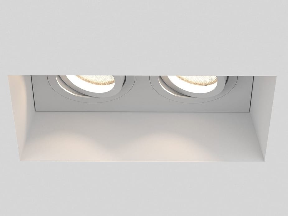 Несколько гипсовых светодиодных утопленных прожекторов Astro Lighting Blanco ARCH-00102441