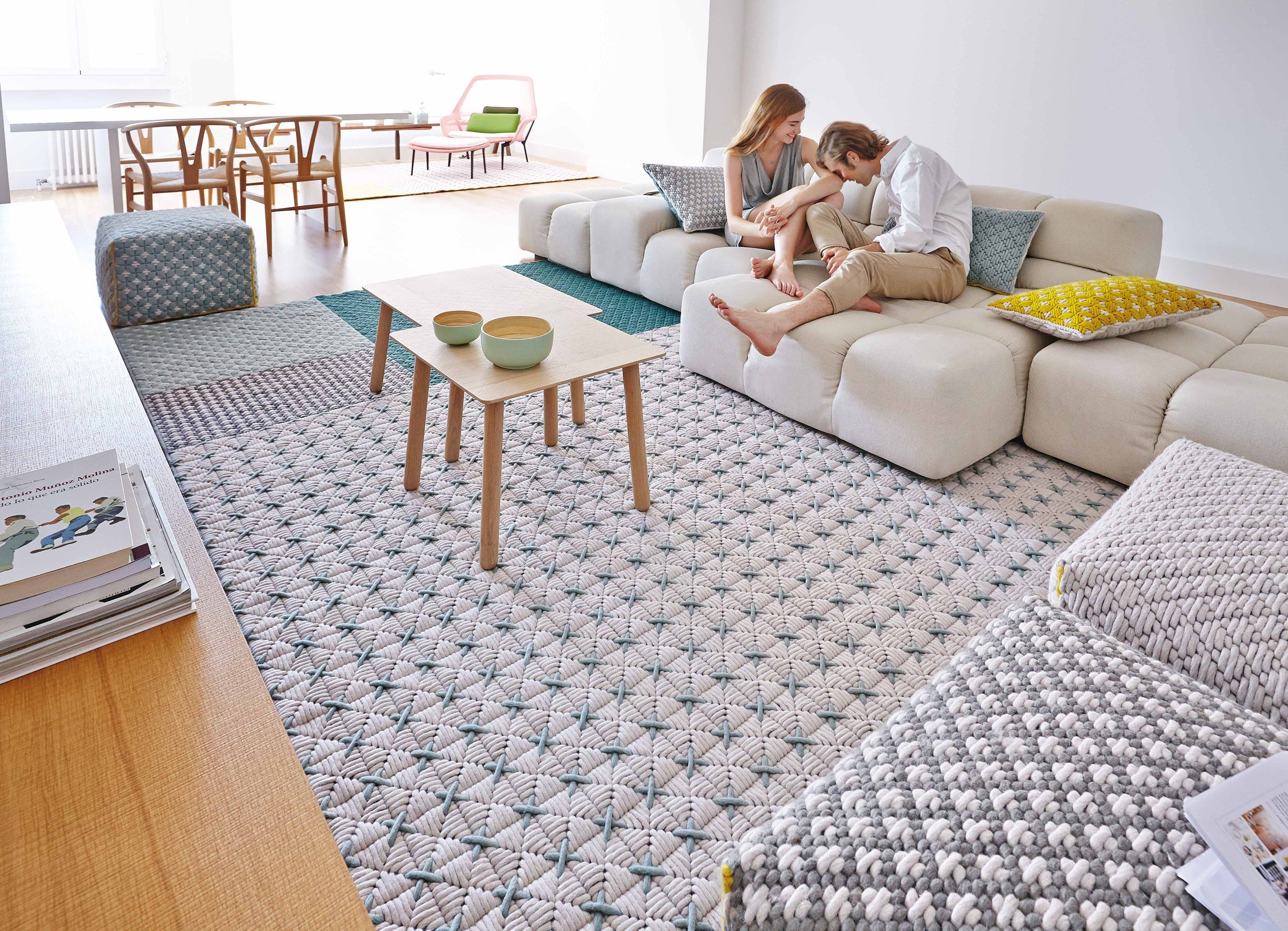 Прямоугольный ковер ручной работы из ткани GAN Silaï ARCH-00103936 - Вид №33