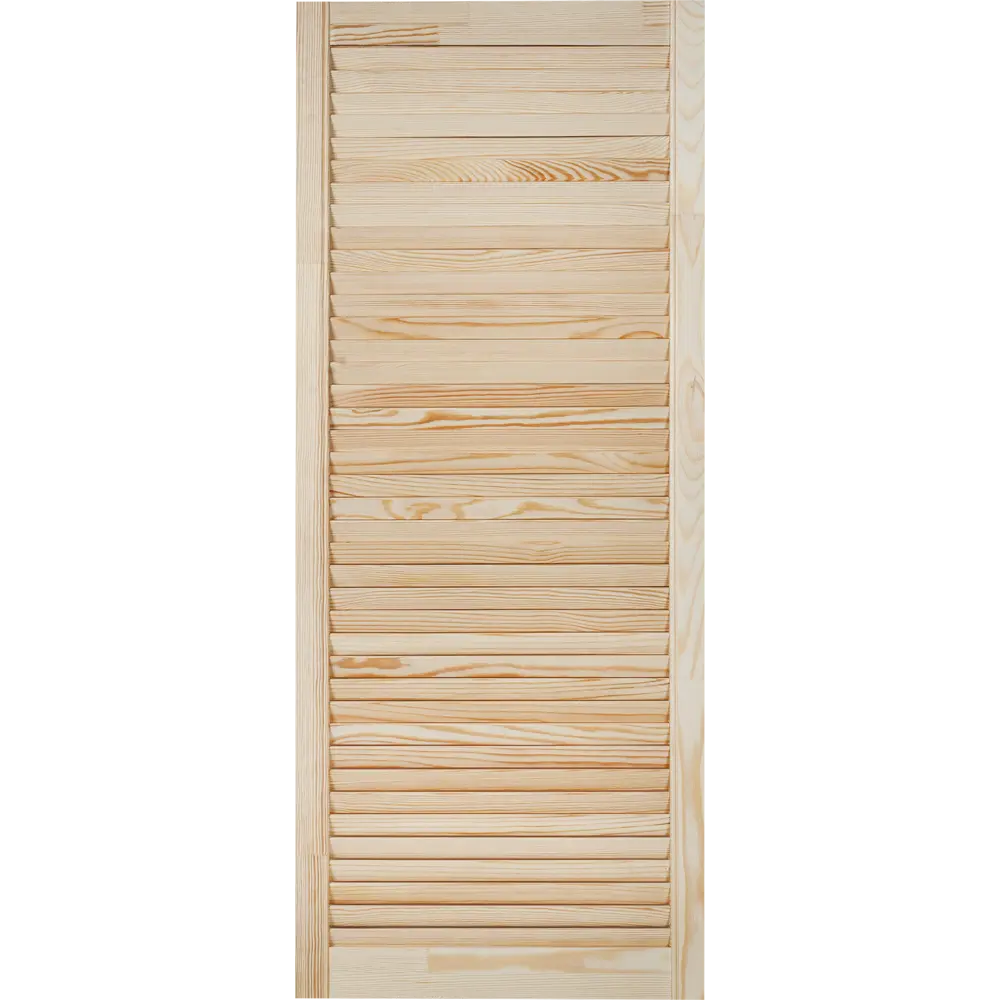 Santreyd Дверь-жалюзи из натуральной хвои для гардеробных и ниш 17808276 Дверка жалюзийная STLM-0008677
