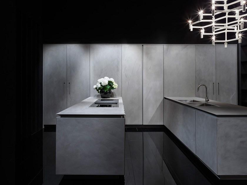 RIFRA Кухня с двойным островом из шиферного бетона Fly sun-id-1452134 - Вид №2