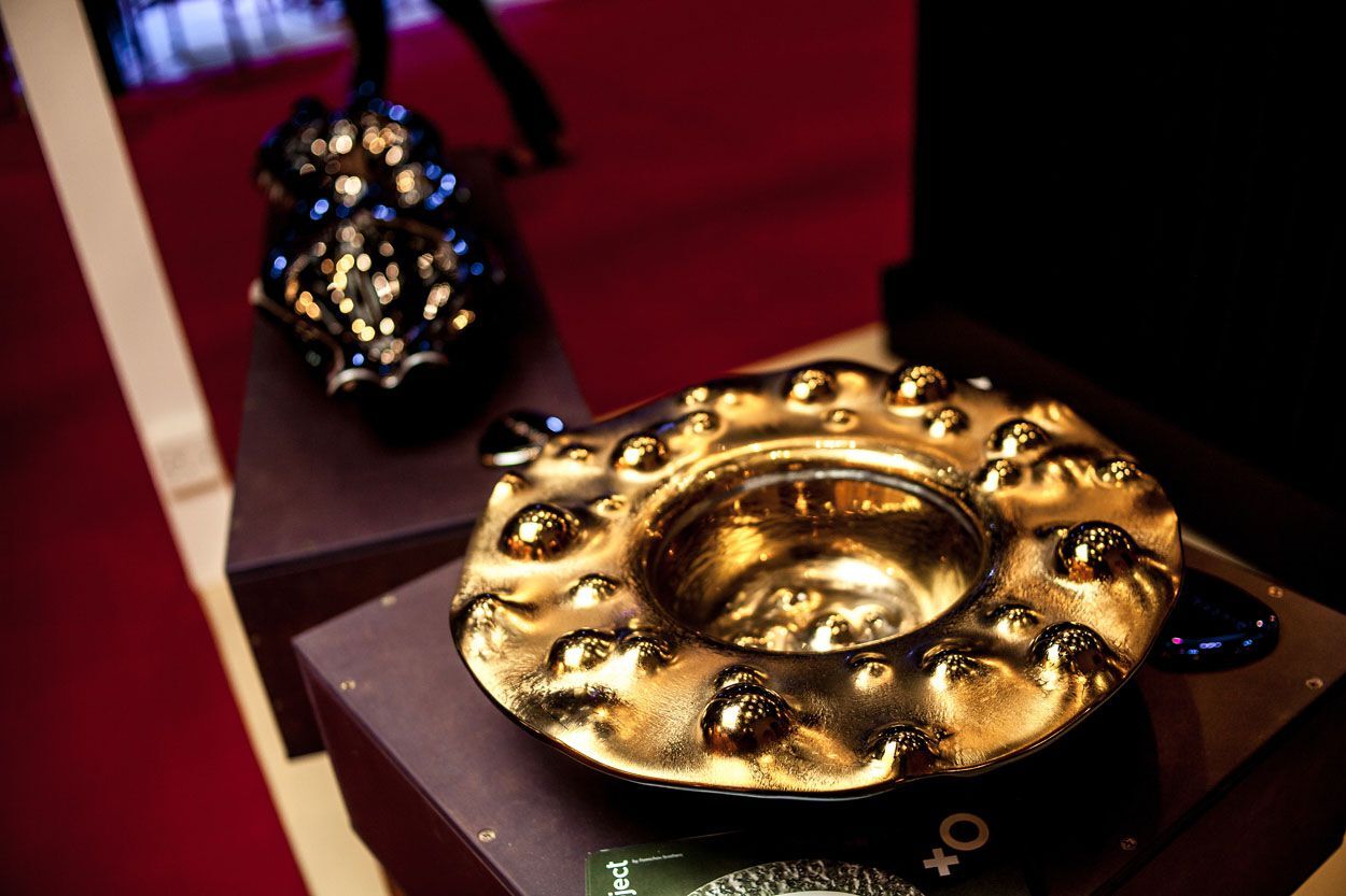 Стеклянные центральные элементы PlusObject GEYSER ARCH-00018235 - Вид №5