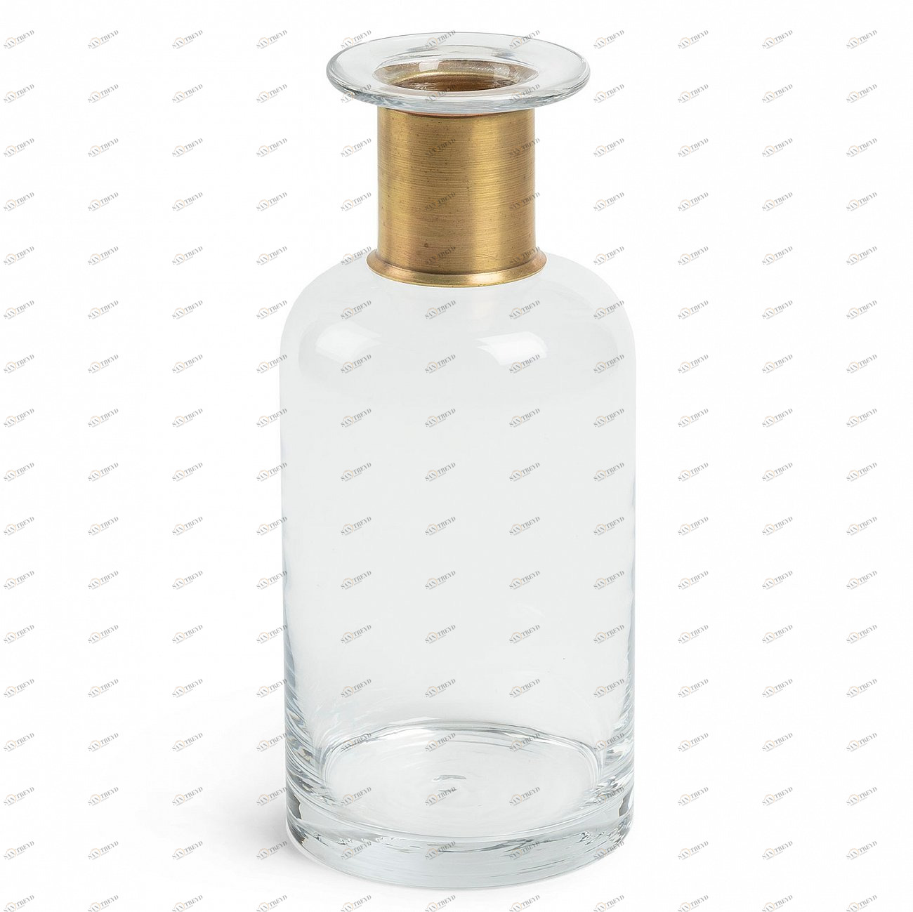 Ваза стеклянная с узким горлом прозрачная 27 см Inter от La Forma LA FORMA INTER 343201 Прозрачный