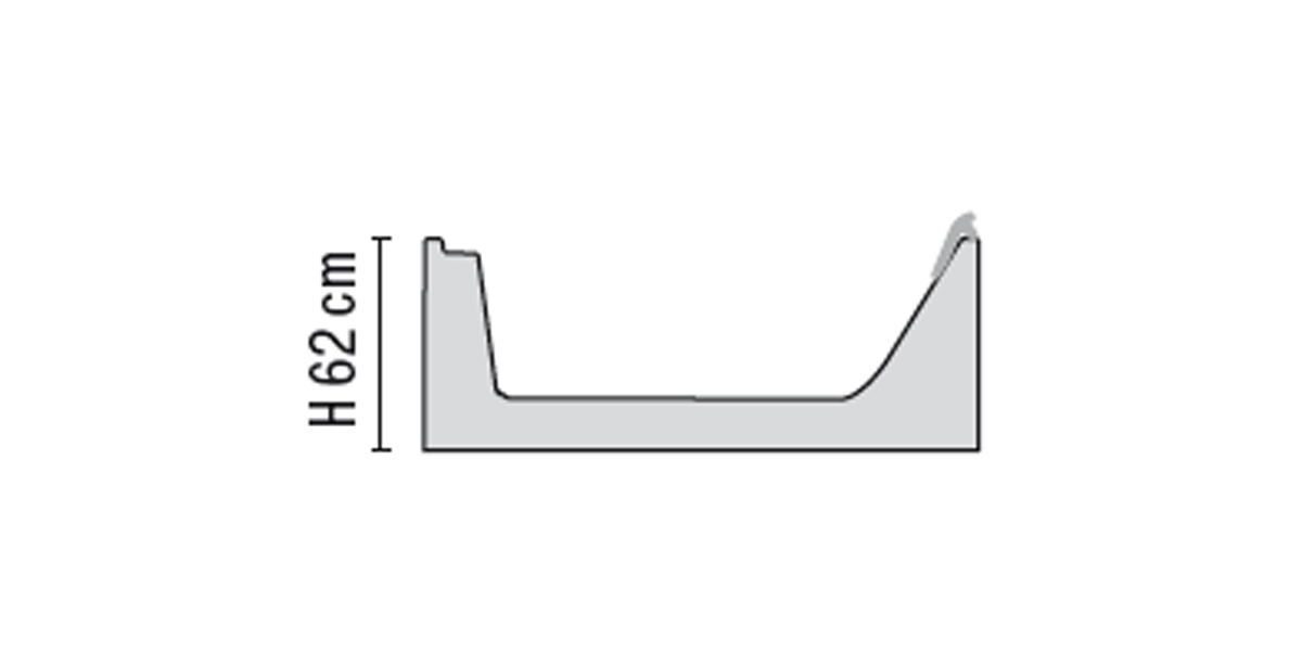 Ванна Dynamic Plus Novellini SENSE 4 с набортным смесителем и панелями из белого ореха SE4N19080T7U3Q - Вид №1
