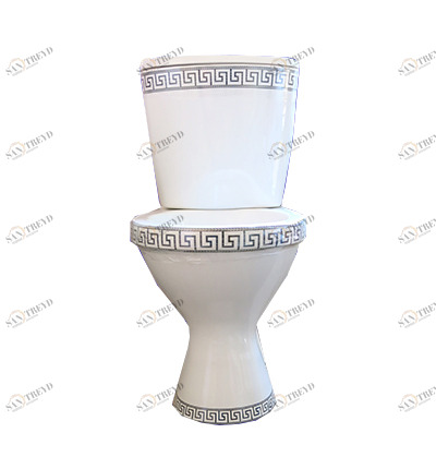 1030219 Компакт унитаз с бачком Белый Лобненский Стройфарфор  Россия 