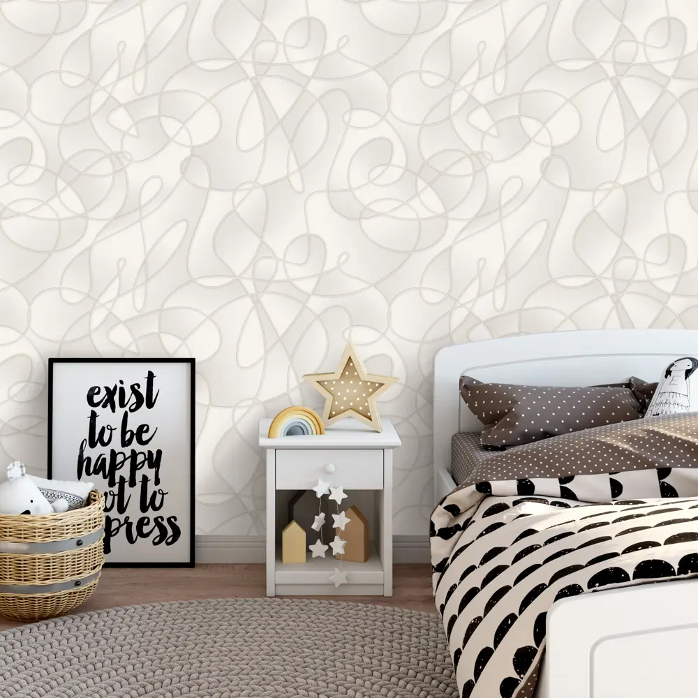 Обои флизелиновые Ateliero Maestro бежевые 1.06 м 889972 STLM-2147895 - Вид №2