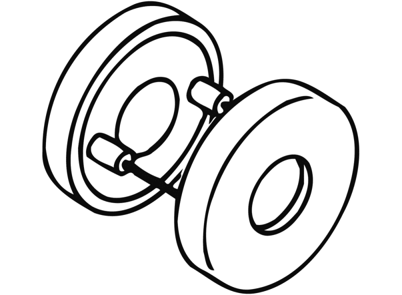 305.21PBR ручка-розетка (r-технология) HEWI System 162 | Polyamid  - Вид №4