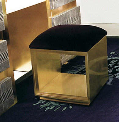 Пуф  COLOMBOSTILE 4758 PN-A Contemporaneo