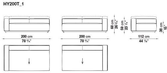 B&B Italia Outdoor Садовый диван из модульной ткани sun-id-1410409 - Вид №23