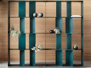 Книжный шкаф из нержавеющей стали