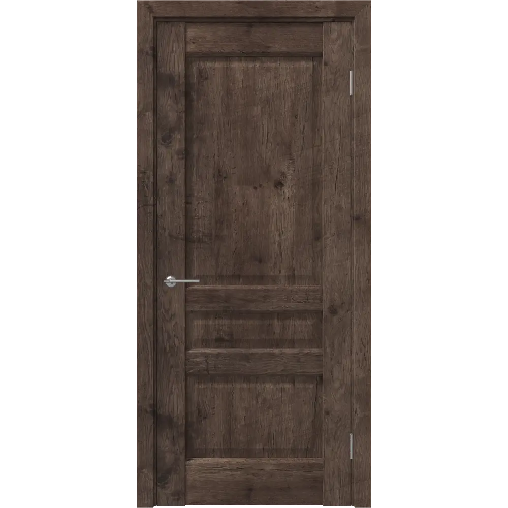 Комплект двери Artens Магнолия глухая 80x200 см ПВХ цвет акация с добором 100 мм 89428823 STLM-2202501 