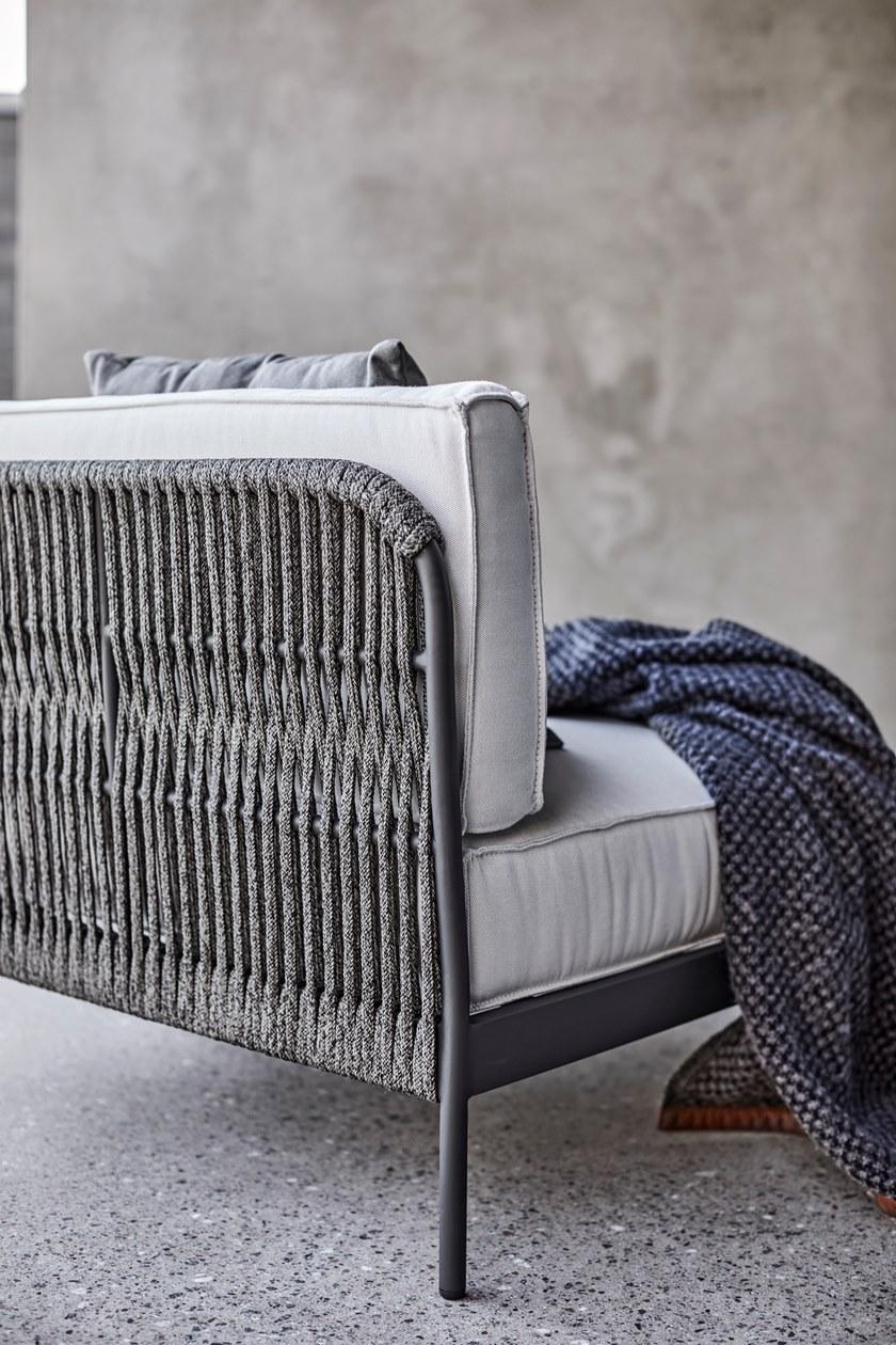 Skargaarden Квадратный садовый пуф из ткани sunbrella® Lidö sun-id-1481771 - Вид №3