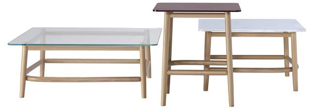 Wiener GTV Design Квадратный деревянный журнальный столик Single curve sun-id-1505347 - Вид №3